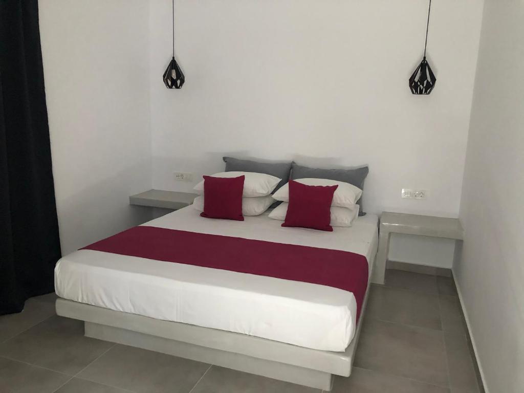 Postel nebo postele na pokoji v ubytování Dragonfly Villas