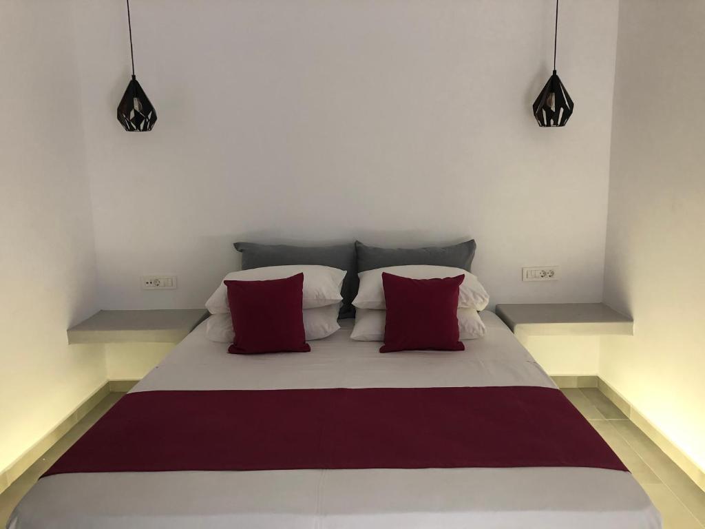 Postel nebo postele na pokoji v ubytování Dragonfly Villas