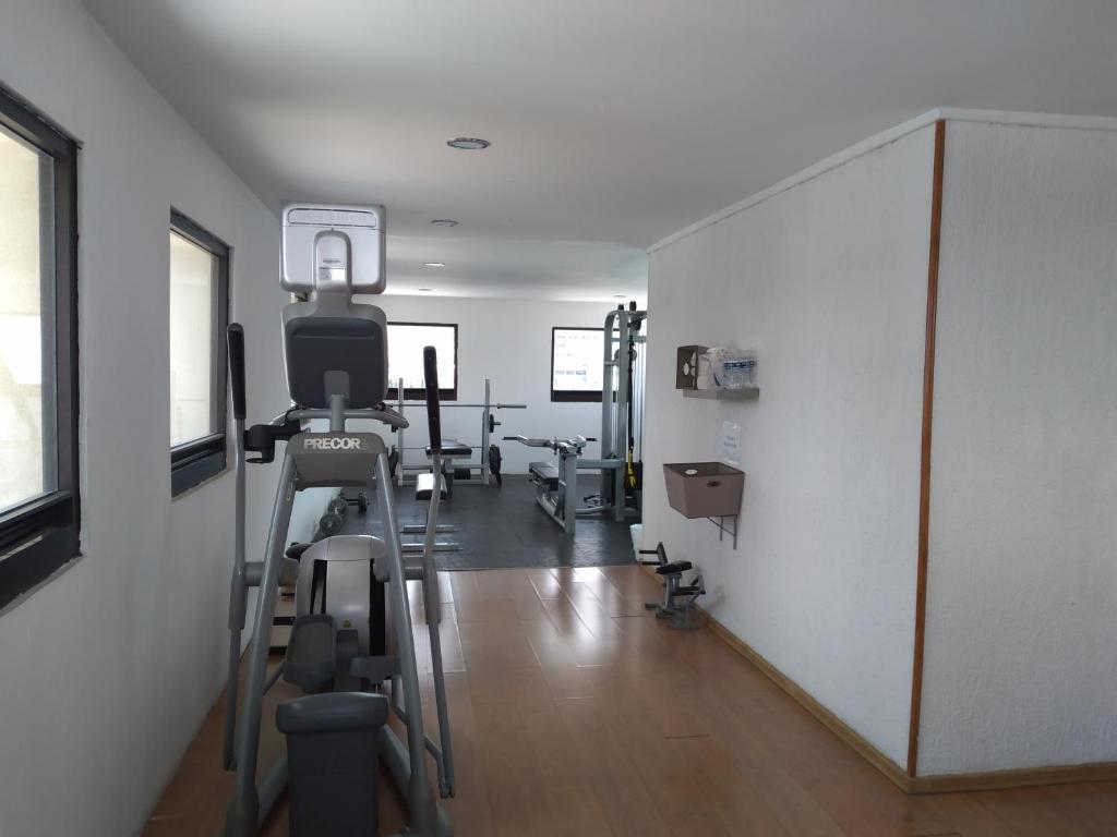 Fitness centrum a/nebo fitness zařízení v ubytování Hotel Campestre Inn