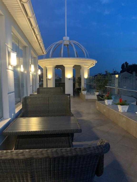 Balkón nebo terasa v ubytování Alarus Luxe Hotel