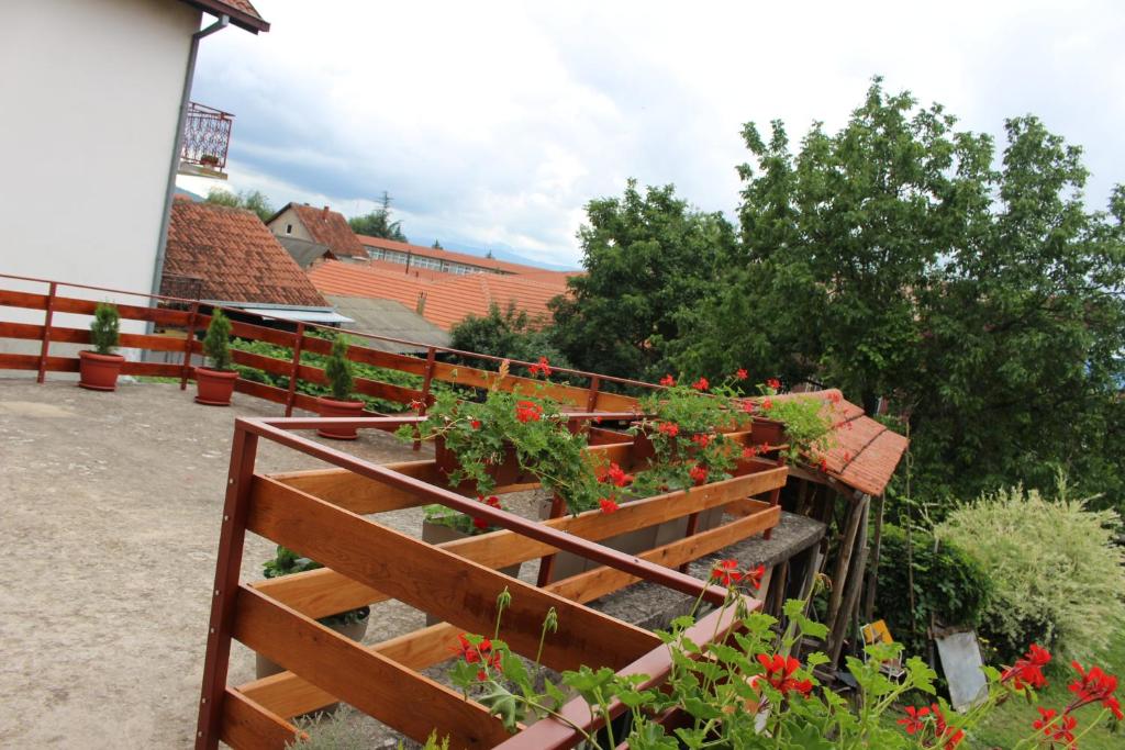 Zahrada ubytování Apartmani Ilić