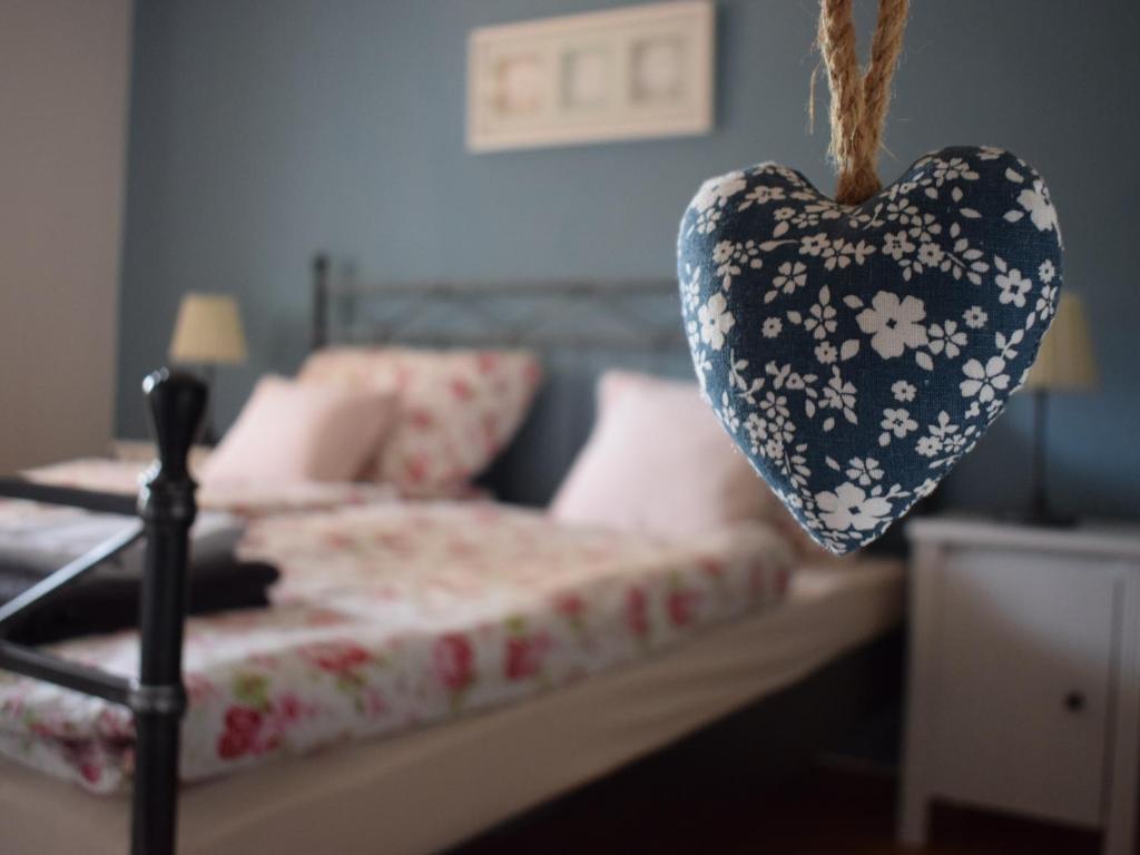 Postel nebo postele na pokoji v ubytování Apartment Rose Sasbachwalden