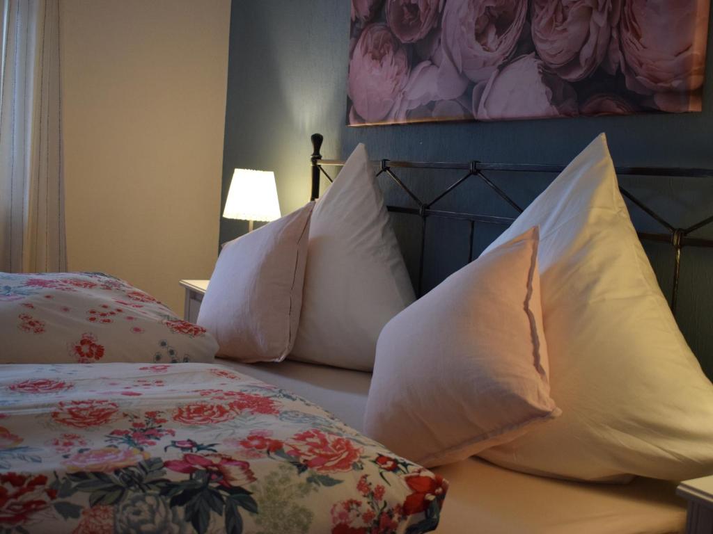 Postel nebo postele na pokoji v ubytování Apartment Rose Sasbachwalden
