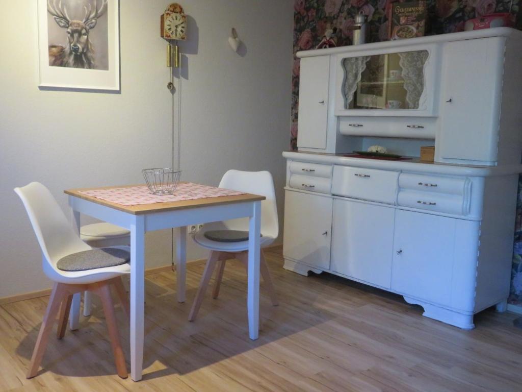 Kuchyň nebo kuchyňský kout v ubytování Apartment Rose Sasbachwalden