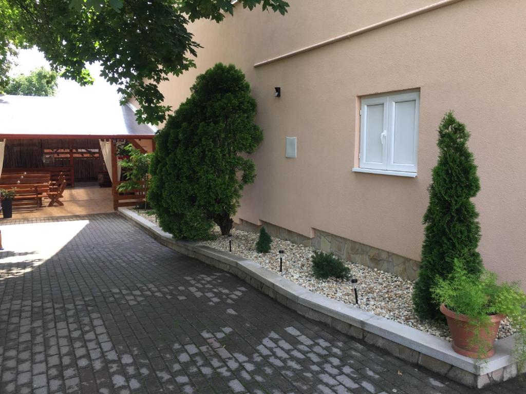Budova, kde se bed and breakfast nachází