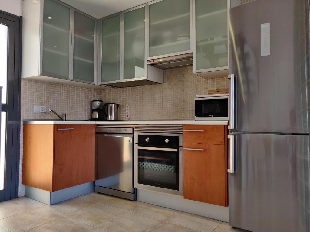 Kuchyň nebo kuchyňský kout v ubytování Casa Paradise