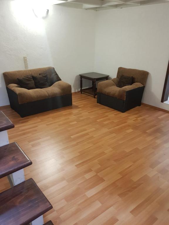 Posezení v ubytování Hotel Meson Mariano Matamoros