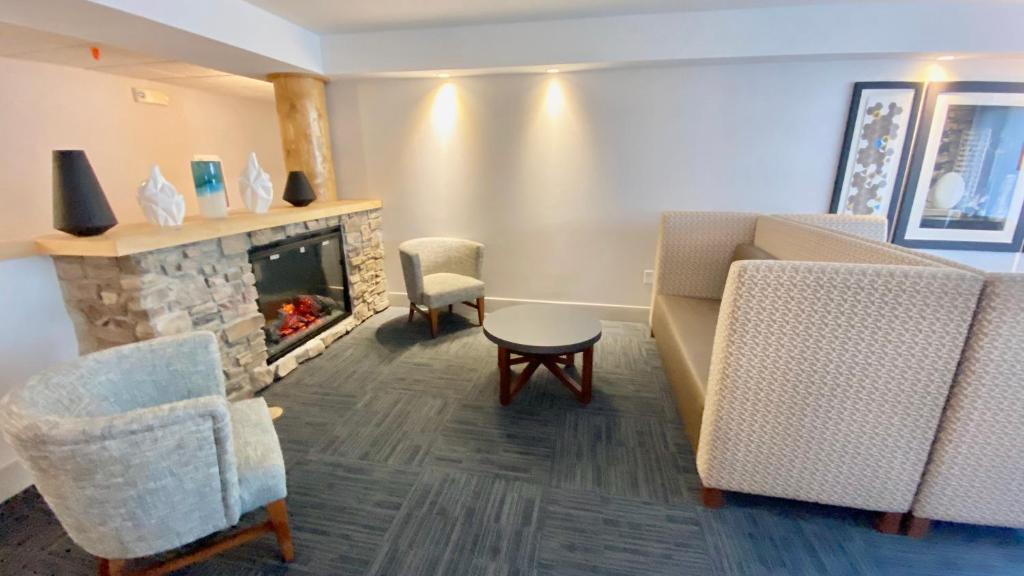 Posezení v ubytování Holiday Inn Express Park City by IHG