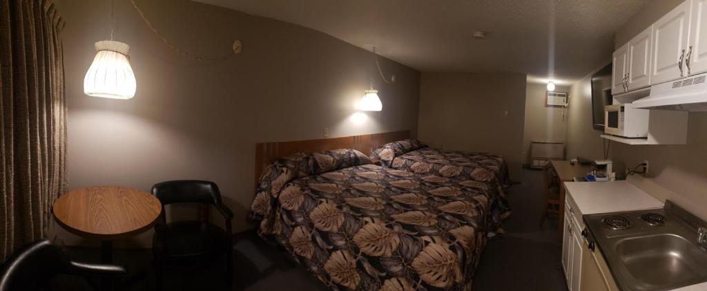 Posezení v ubytování Sunset Motel
