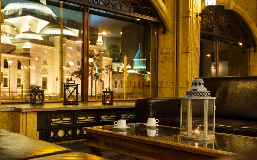 Posezení v ubytování Balikcilar Hotel