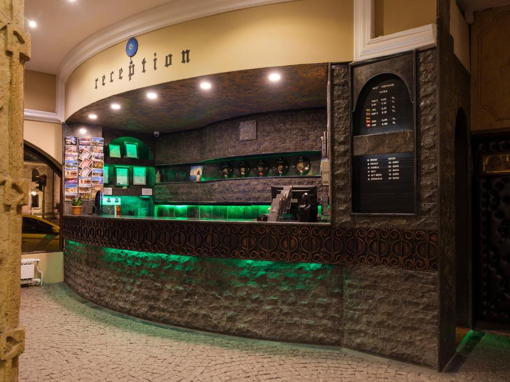Certifikát, hodnocení, plakát nebo jiný dokument vystavený v ubytování Balikcilar Hotel