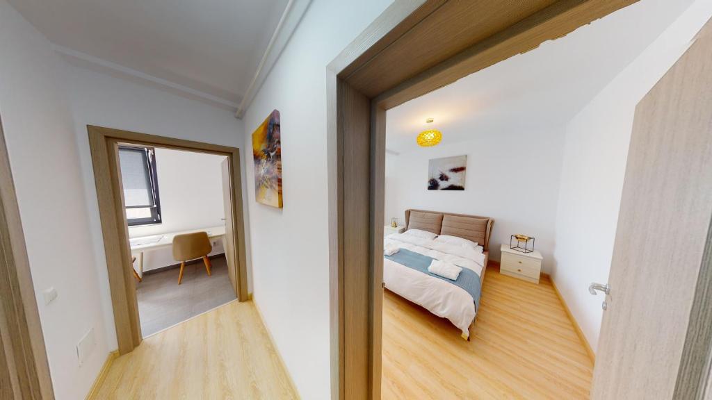 Postel nebo postele na pokoji v ubytování Le Blanc ApartHotel