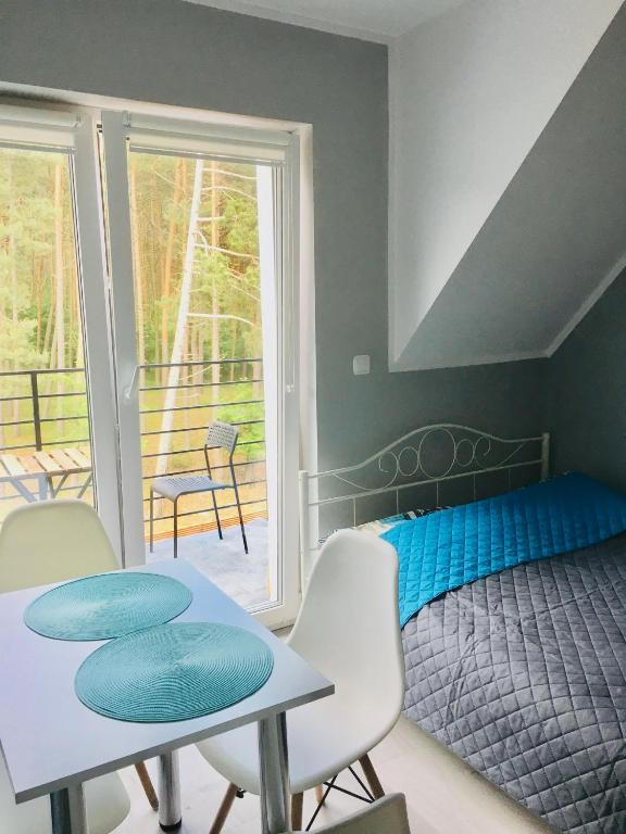 Posteľ alebo postele v izbe v ubytovaní WILLA MORSKA Beach Apartment