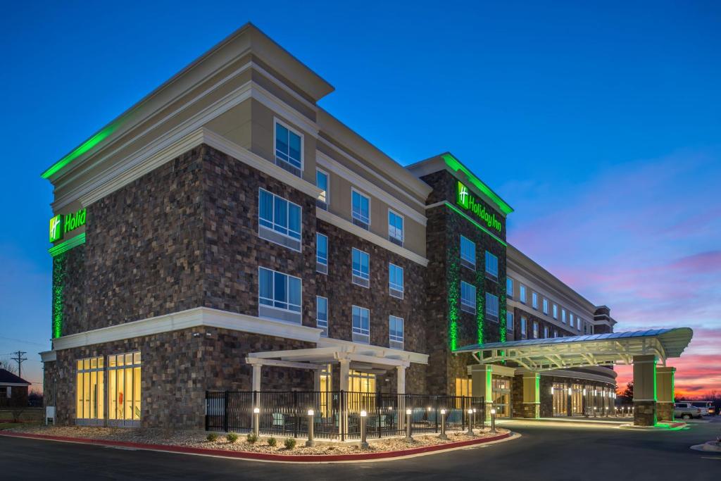 a rendering of a hotel with a gas station at Holiday Inn Joplin, an IHG Hotel in Joplin