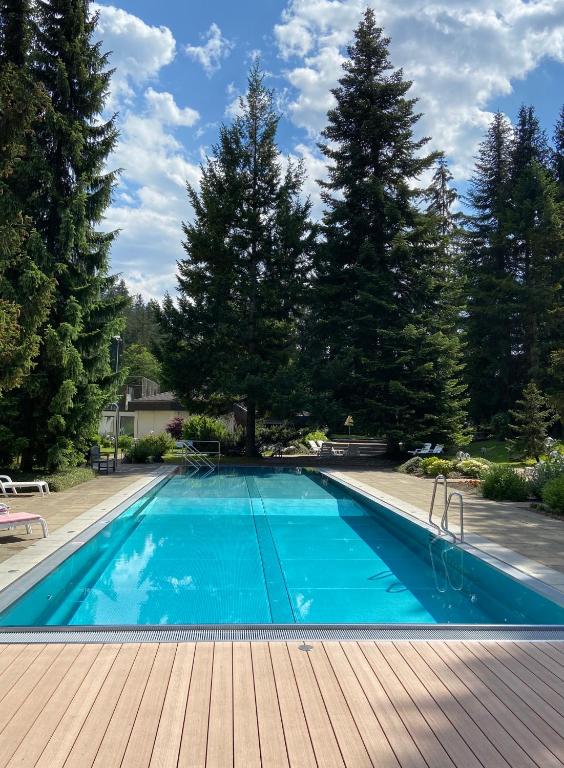 Bazén v ubytování Laax-Relax nebo v jeho okolí