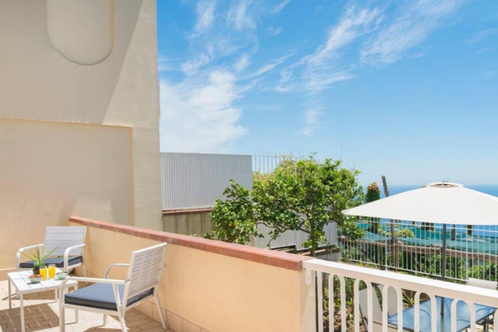 Balkon lub taras w obiekcie Villa Capo D'Arco