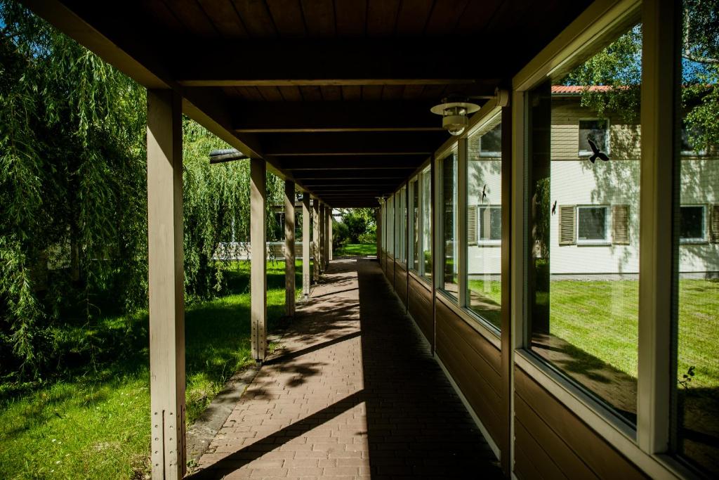 Zahrada ubytování Międzynarodowy Dom Spotkań Młodzieży w Oświęcimiu