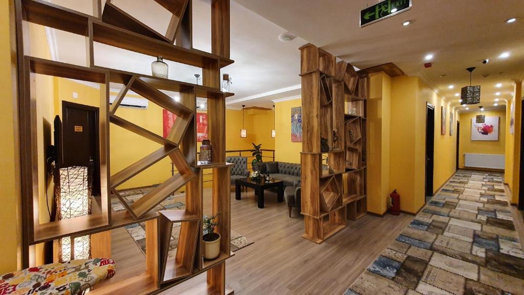 Posezení v ubytování Hotel Soft