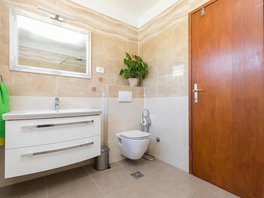 Koupelna v ubytování Apartman Šušnjić