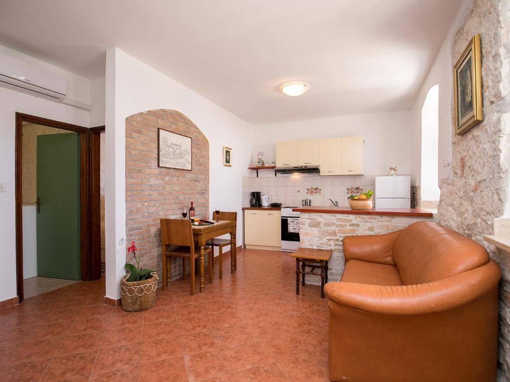 Kuchyň nebo kuchyňský kout v ubytování Apartman Šušnjić