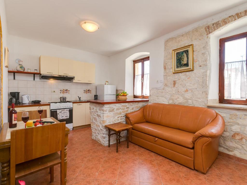 Kuchyň nebo kuchyňský kout v ubytování Apartman Šušnjić