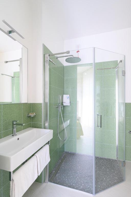 Koupelna v ubytování Hotel Capri 3 Stelle SUPERIOR