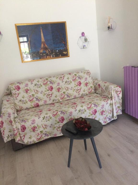 Posezení v ubytování Casa Violet per Civita