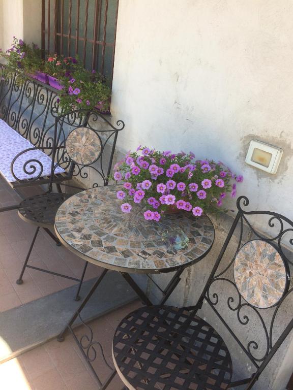 Balkón nebo terasa v ubytování Casa Violet per Civita
