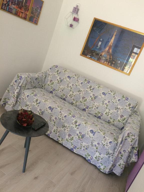Posezení v ubytování Casa Violet per Civita