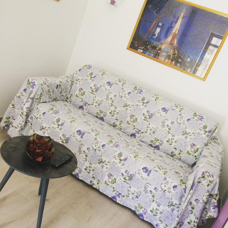 Posezení v ubytování Casa Violet per Civita