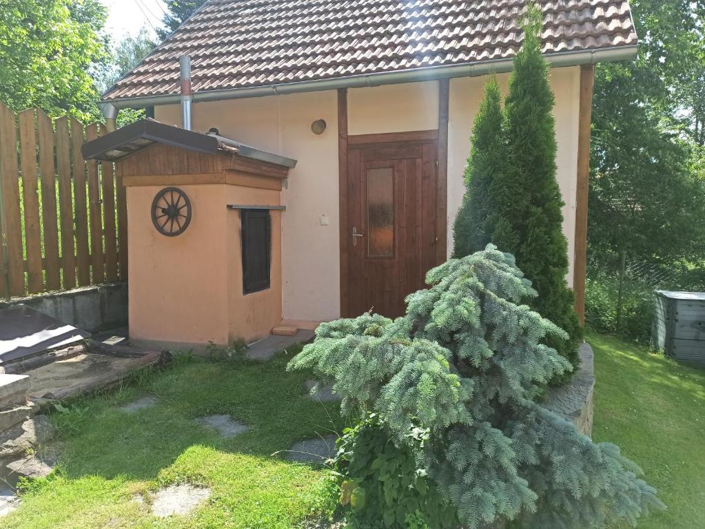 Zahrada ubytování Chaloupka u Vejvodů