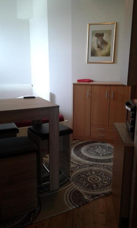 Kuchyň nebo kuchyňský kout v ubytování Ferienwohnung - Apartement - Hotel Klippitz Nordost