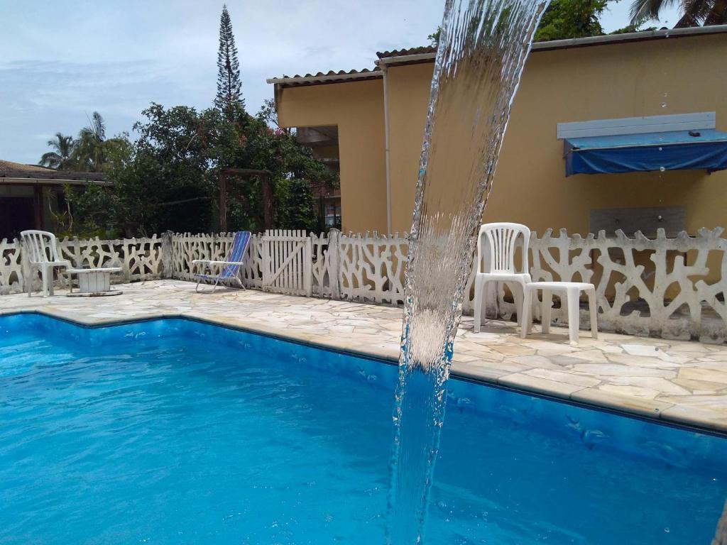  Chalé c/piscina 150m do mar