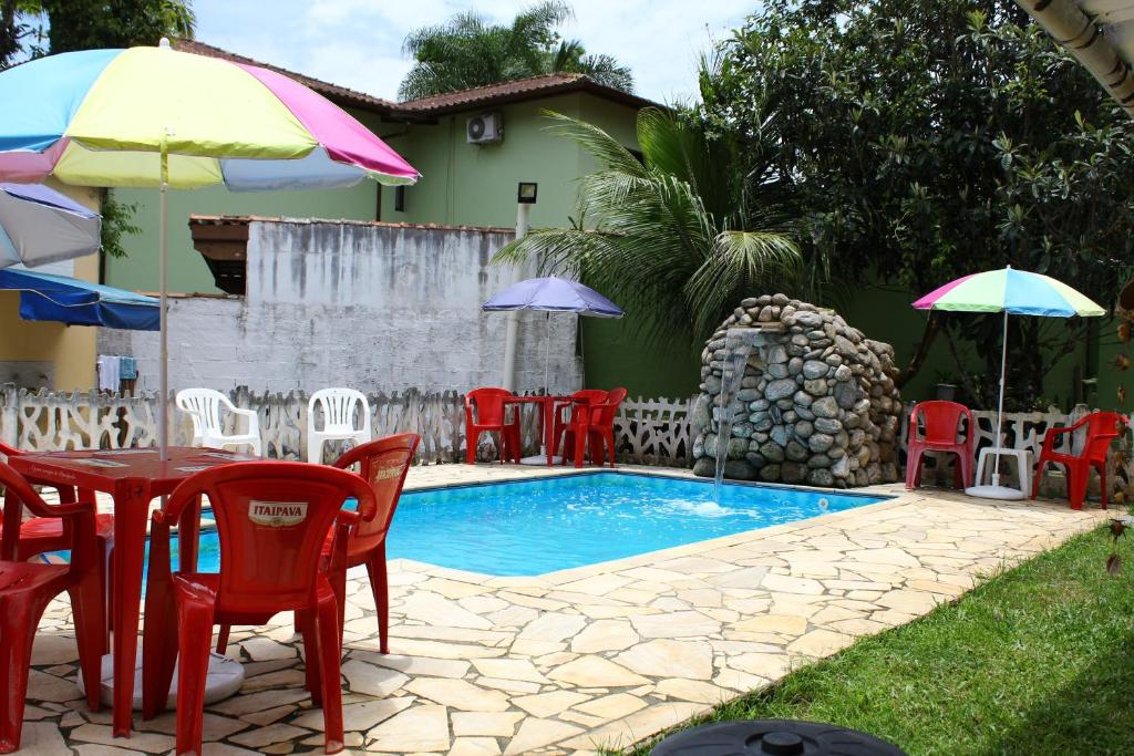  Chalé c/piscina 150m do mar