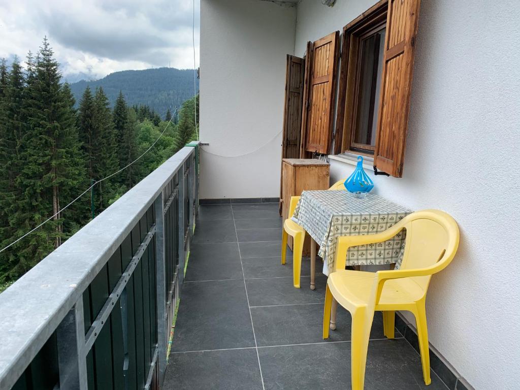 Nespecifikovaný výhled na hory nebo výhled na hory při pohledu z apartmánu