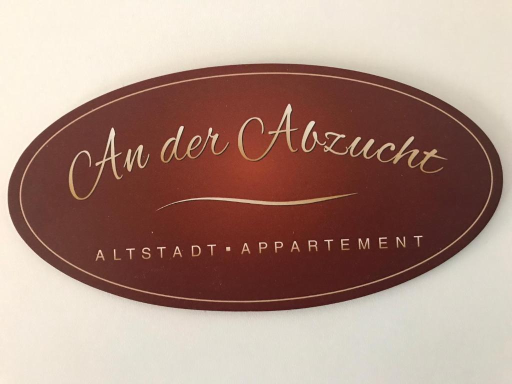 un signo para una designación artificial de ajuste de la oferta en An der Abzucht en Goslar