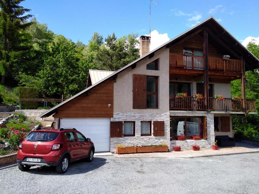 Budova, kde se bed and breakfast nachází