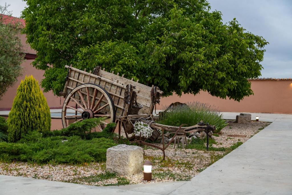 Vonkajšia záhrada v ubytovaní Hotel rural La Tejera