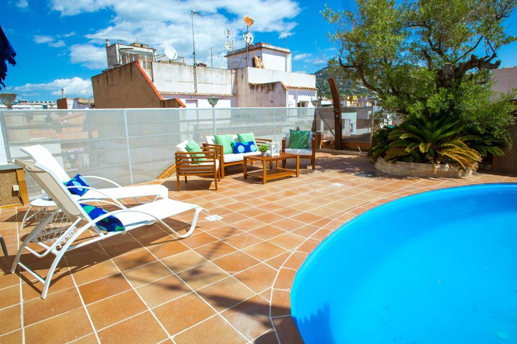 AL32 - Atico con piscina privada 200m de la playa, Lloret de ...