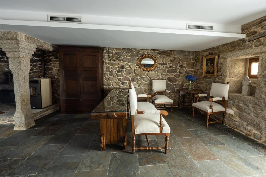Posezení v ubytování Casa a Pichona