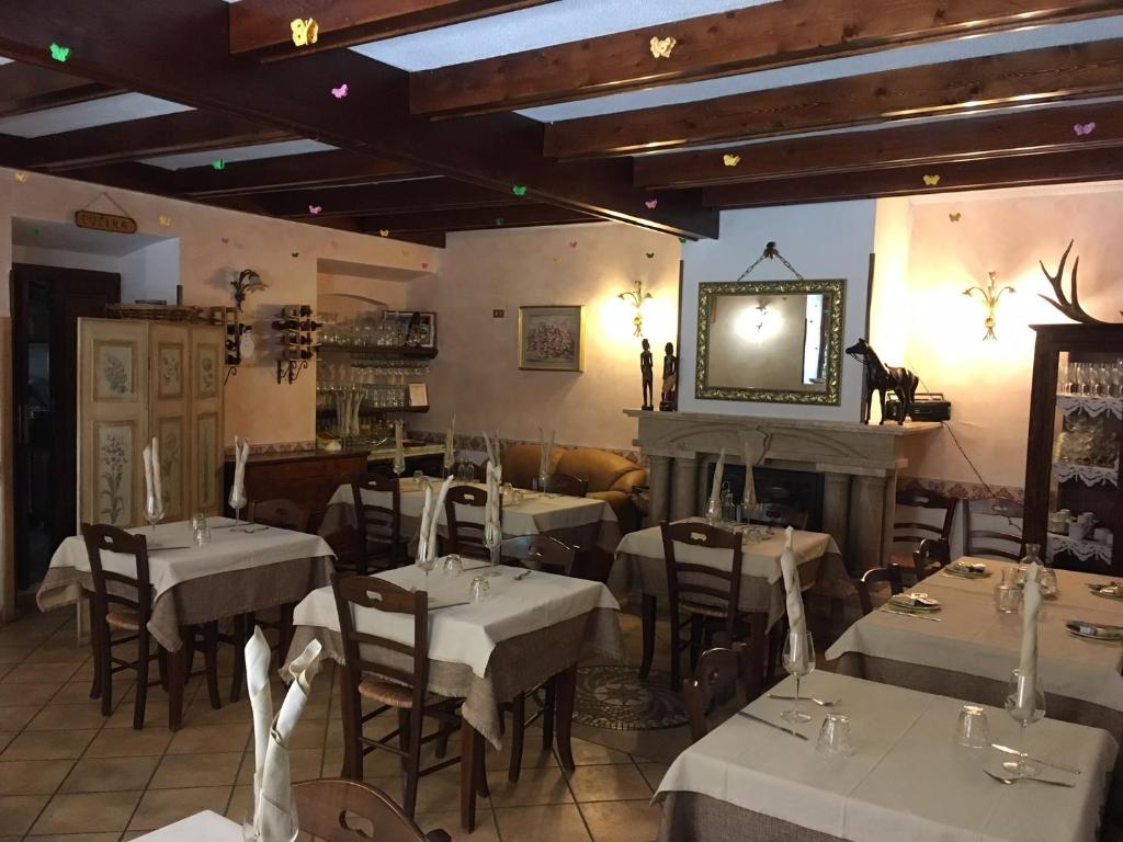 Restaurace v ubytování Albergo Andromeda