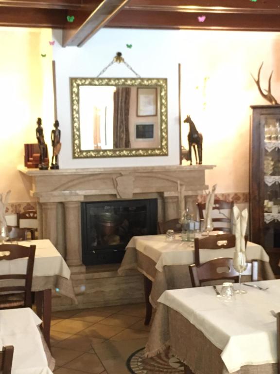 Restaurace v ubytování Albergo Andromeda