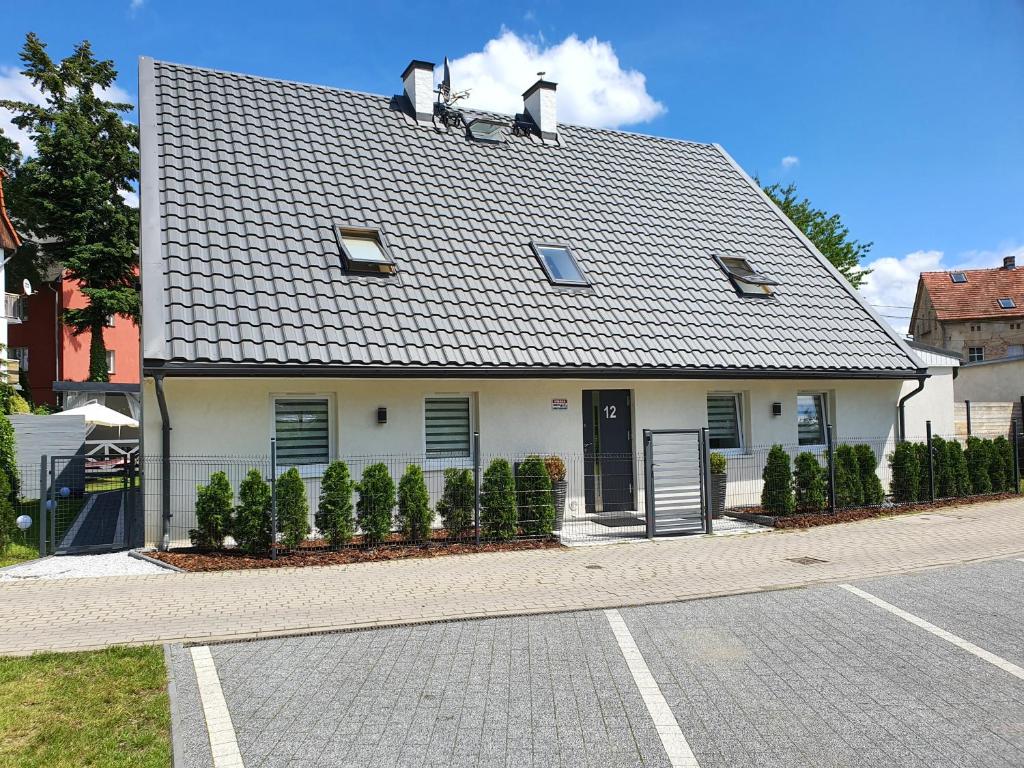 Budynek, w którym mieści się apartament
