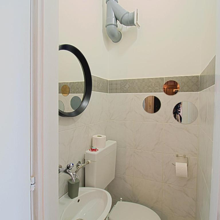 Koupelna v ubytování Apartment G37