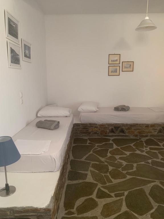 Postel nebo postele na pokoji v ubytování Villa Aphrodite
