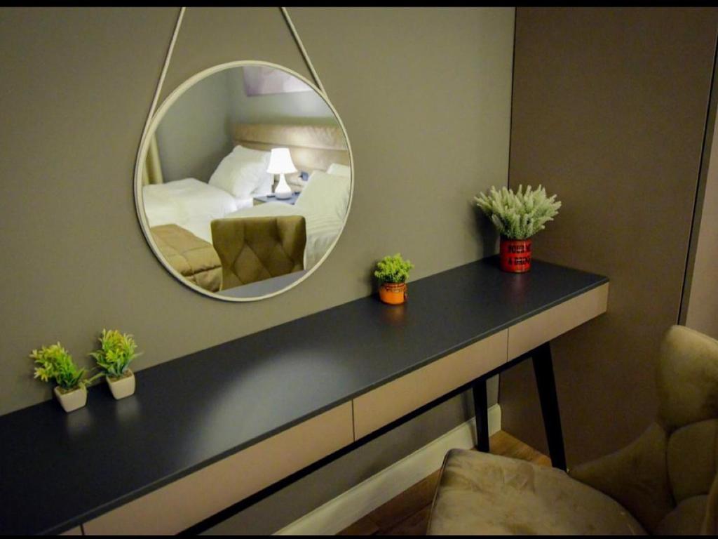 Posezení v ubytování Hotel Vila Tirana