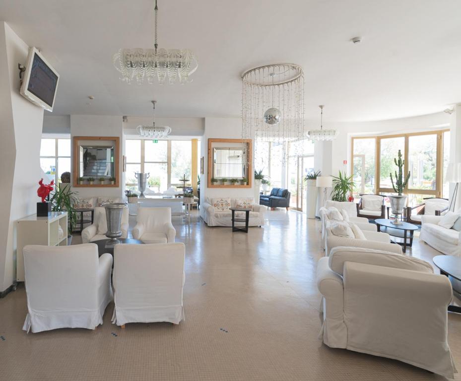 Posezení v ubytování Hotel Spiaggia