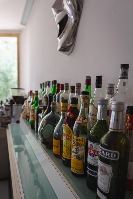 Nápoje v ubytování Hotel Spiaggia