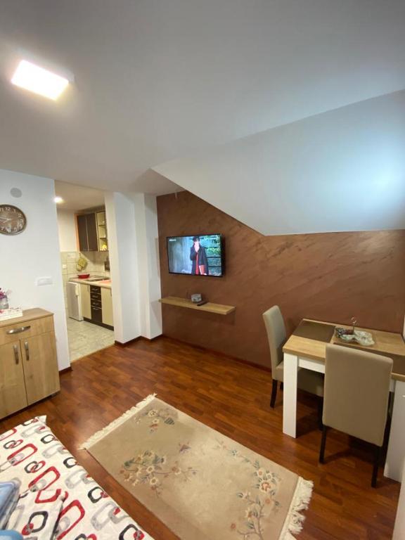 TV i/ili multimedijalni sistem u objektu Apartmani Bogdanović
