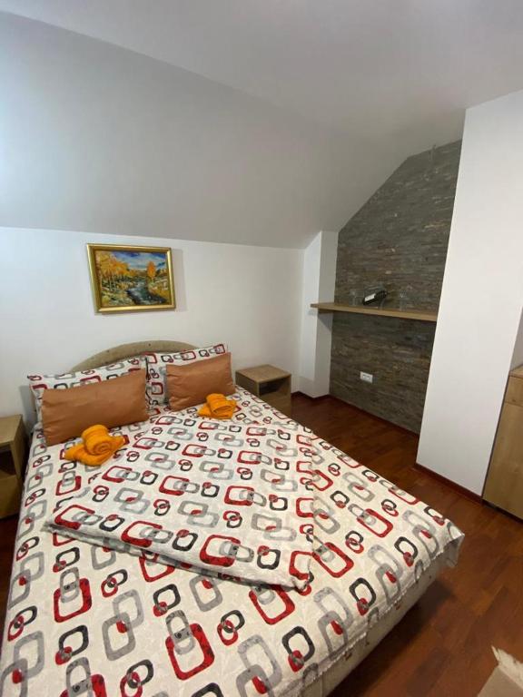 Krevet ili kreveti u jedinici u okviru objekta Apartmani Bogdanović